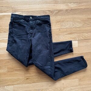 Topshop Jamie Black Jeans